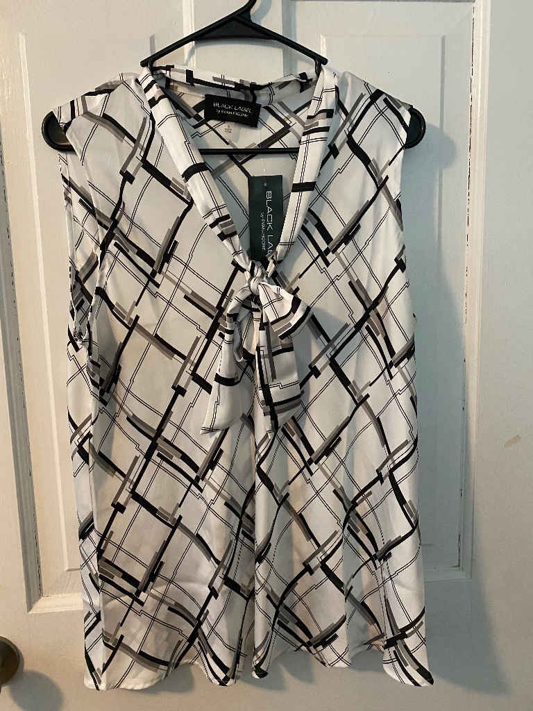 Black Label By Evan Picone New With Tags Top